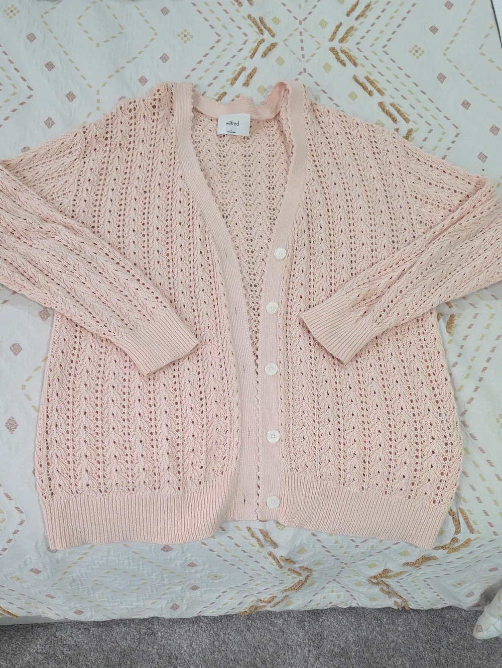 Reverence Wilfred Crochet Cardigan